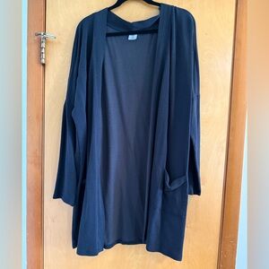 Amazon Essentials Black Open Cardigan Sweater